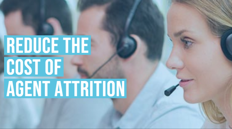 3 Drivers of U.S. Contact Center Agent Attrition & 1 Cost-effective Solution
