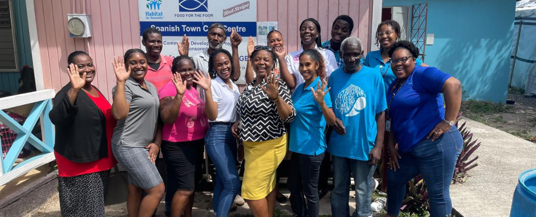 TransparentBPO team on a community visit